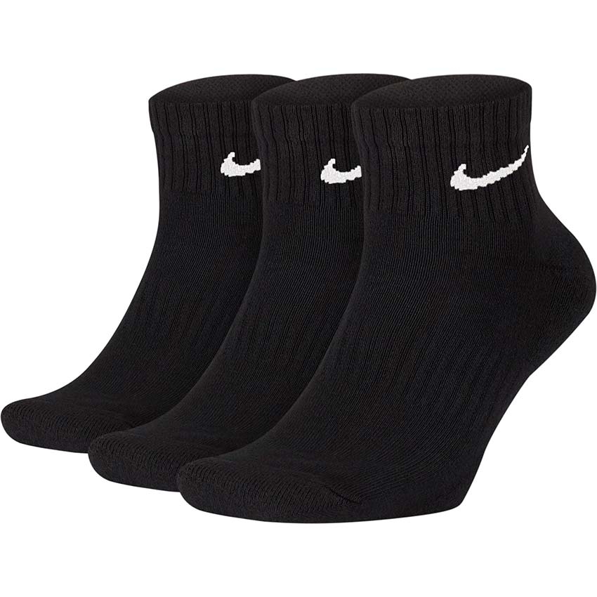 Nike Everyday Cushioned Training Ankle Socks (3 Pairs) | Cummins Sports