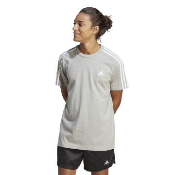 adidas Essentials Single Jersey 3-Stripes T-Shirt Mens