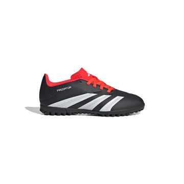 adidas Predator Club Turf Football Boots Kids Size 3-5.5 BLACK