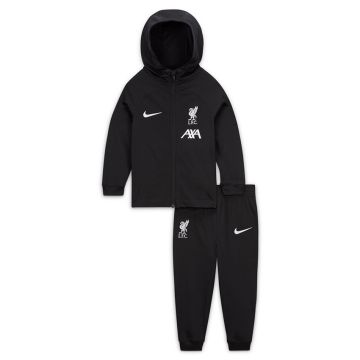 Liverpool FC Strike Baby Nike Dri-FIT Hooded Tracksuit BLACK