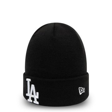 New Era LA Dodgers Cuff Beanie Hat BLACK