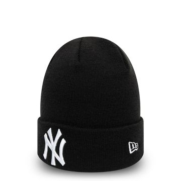 New Era New York Yankees Cuff Beanie Hat BLACK