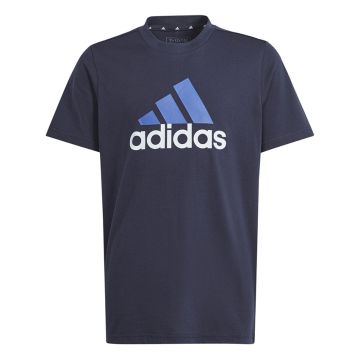 adidas Essentials Two-Color Big Logo Cotton T-Shirt Kids