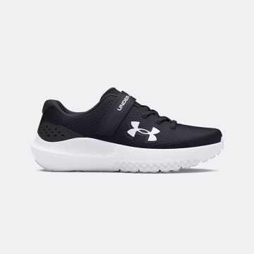Under Armour Surge 4 AC Running Shoes Kids Size 10-2.5 BLACK