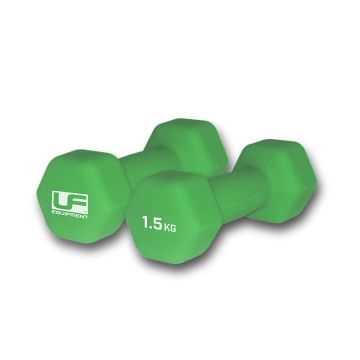 Urban Fitness Hex Dumbbells - Neoprene Covered (Pair)