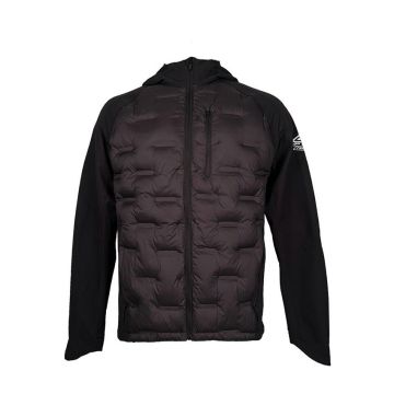 Umbro Pro Training Elite Hybrid Jacket Mens BLACK