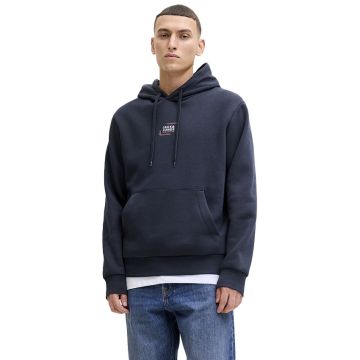 Jack & Jones Corp Graphic Sweat Hood Mens NAVY