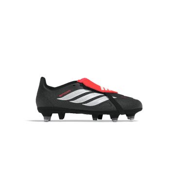 adidas PREDATOR LEAGUE Fold-Over Tongue Soft Ground Football Boots Kids Size 3-5.5 BLACK