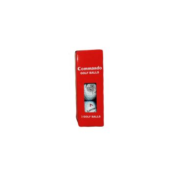 Commando Golf Balls 3-Pack (WHITE)