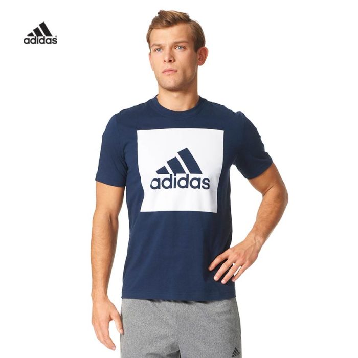 adidas big logo tee