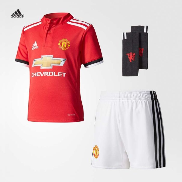 man utd home mini kit