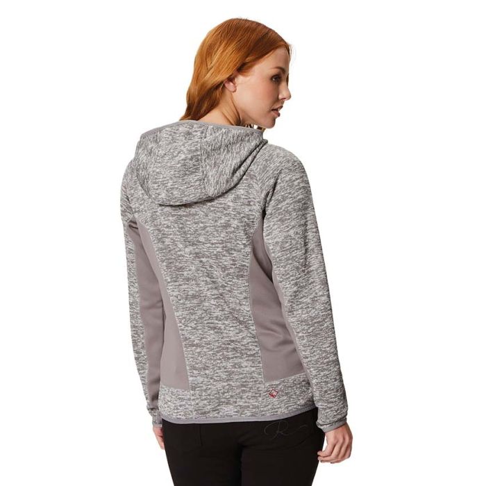 Zip Marl Fleece Ladies | Cummins Sports