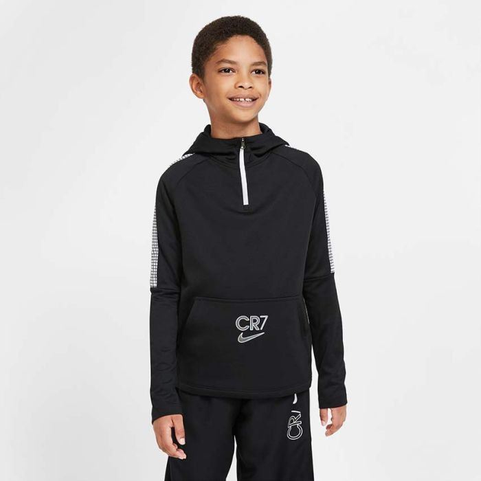 Nike CR7 Big 1/4-Zip Soccer Hoodie Boys' Sports