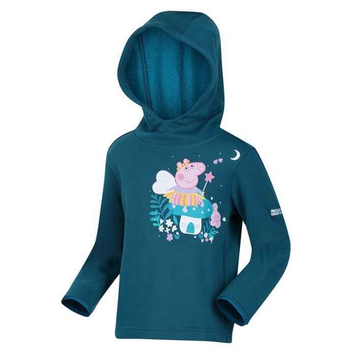 Sweat-shirt Fille Peppa Pig Vert Scintillant - Taille 2-3 Ans - Occasion Parfait État