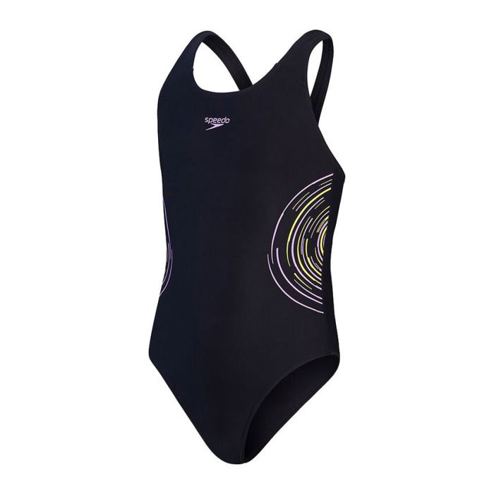 Speedo Placement Muscleback Kids BLACK