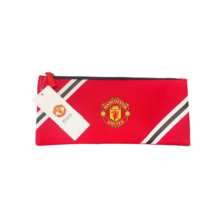 Manchester United Core Stripe Pencil Case