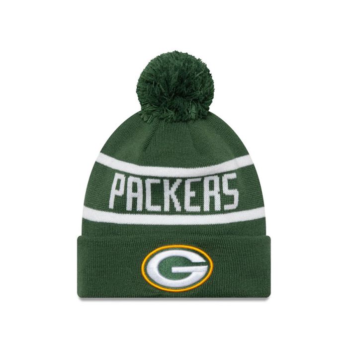 New Era Green Bay Packers Beanie On Field 2019 Salute To Service - Maglia In Oliva, Taglia Unica - 2