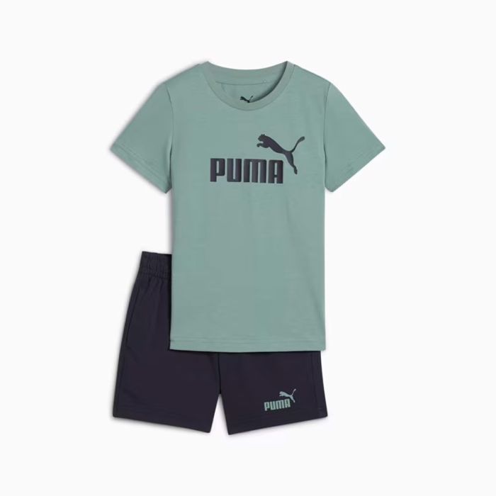 Puma Essentials No.1 Logo Tee and Shorts Set Infants