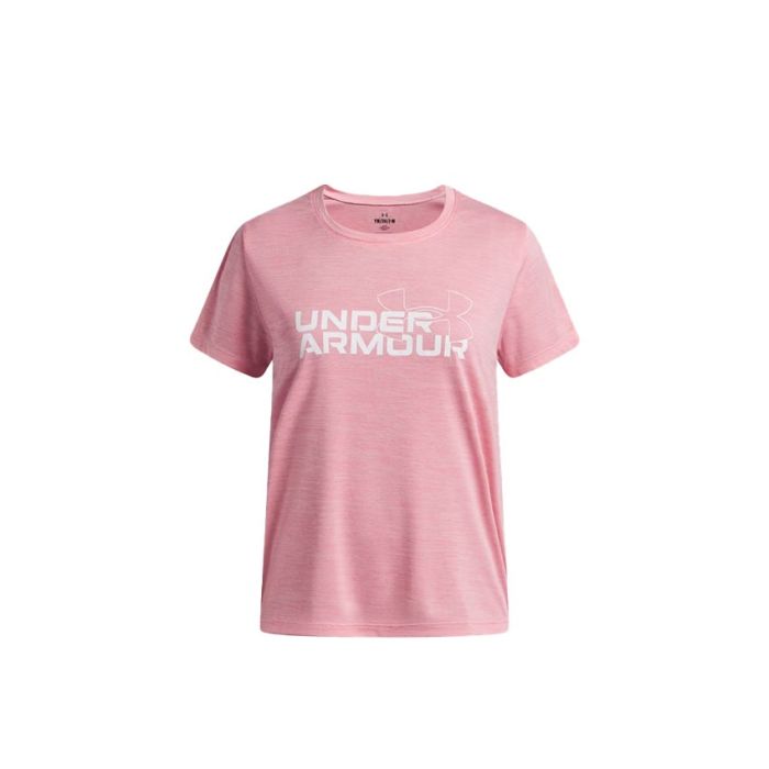Under Armour Tech Twist Wordmark Logo Short Sleeve Kids