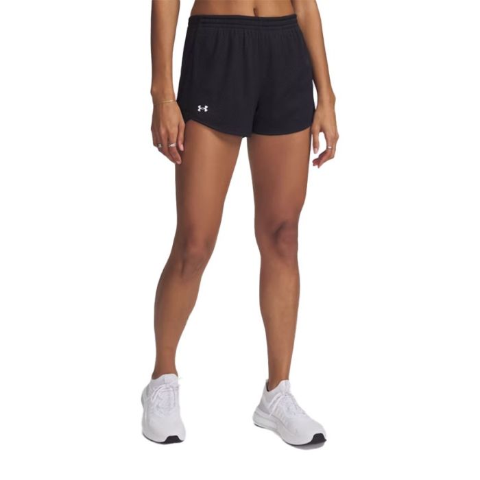 Under Armour Tech™ Mesh Play Up 3" Shorts Ladies BLACK