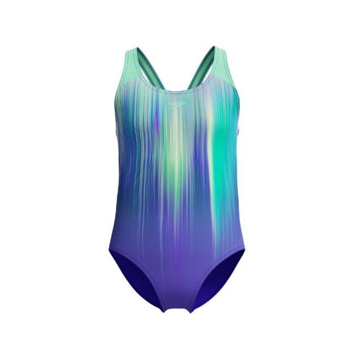 Speedo Digi Placement Splashback One Piece Kids