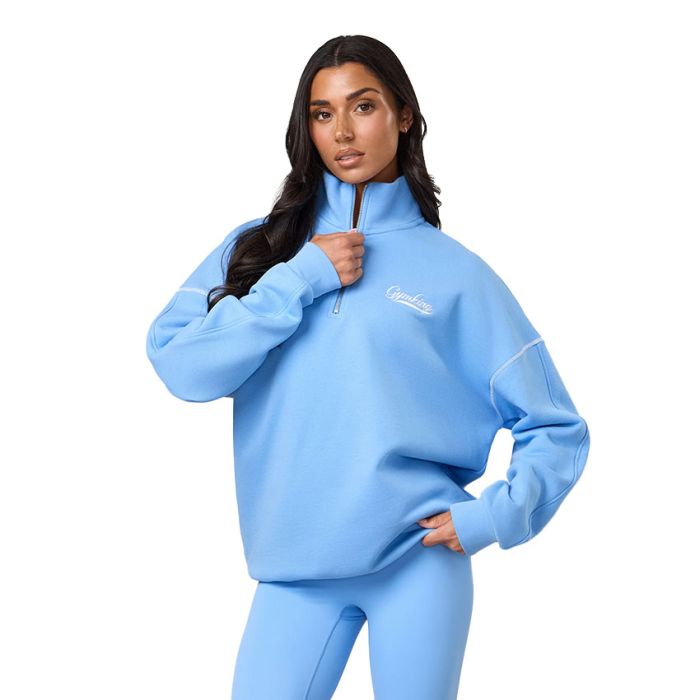 Gym King Renew Flatlock 1/4 Zip Funnel Ladies