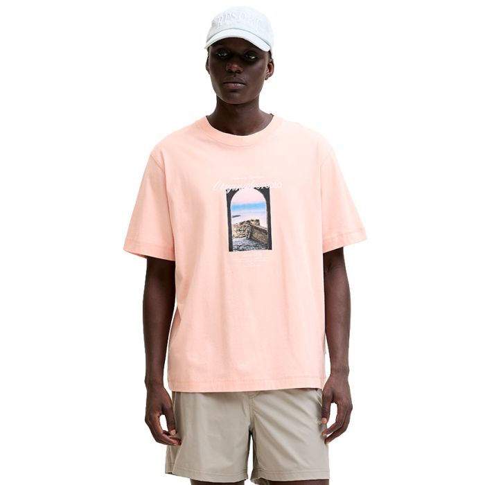 Jack & Jones Norrebro Photo Crew Neck Tee Mens