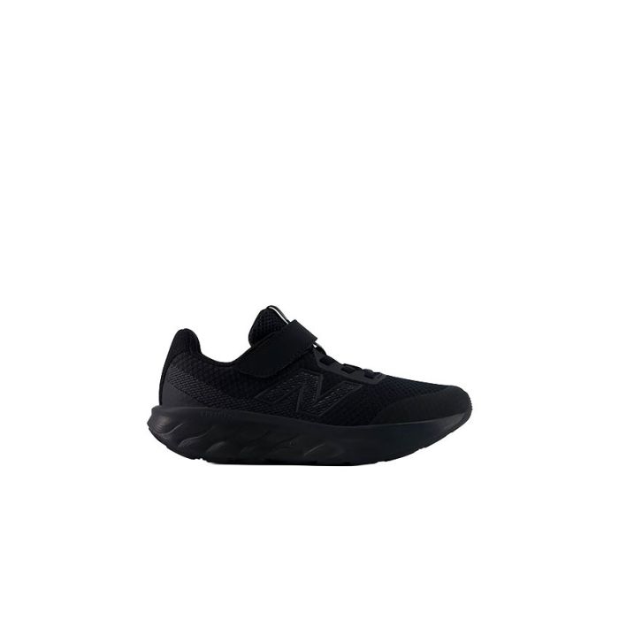 New Balance 520 Hook & Loop Kids Size 10-2.5 BLACK