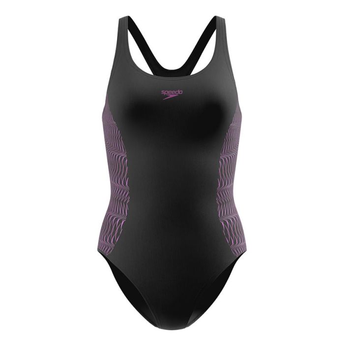 Speedo Placement Muscle Back Ladies BLACK
