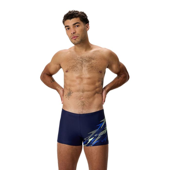 Speedo Medley Logo Aquashort Mens NAVY