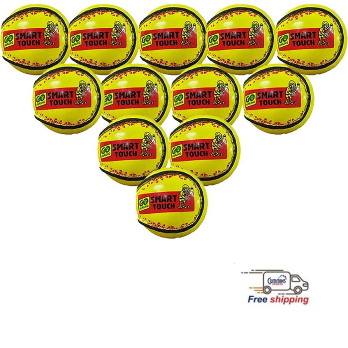Smart Touch Sliotar 12 Pack Yellow