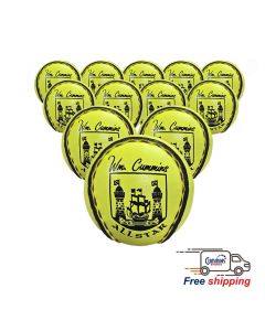 Cummins ALL-STAR Senior Championship Sliotar Fluorescent Yellow 12-Pack
